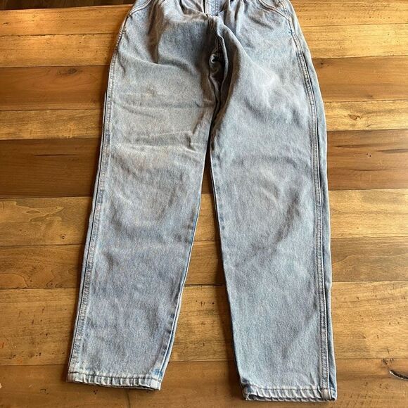 Bill Blass vintage High Waist Pleated Taper Leg Mom Jeans - size 6 (see measurem - Picture 9 of 10